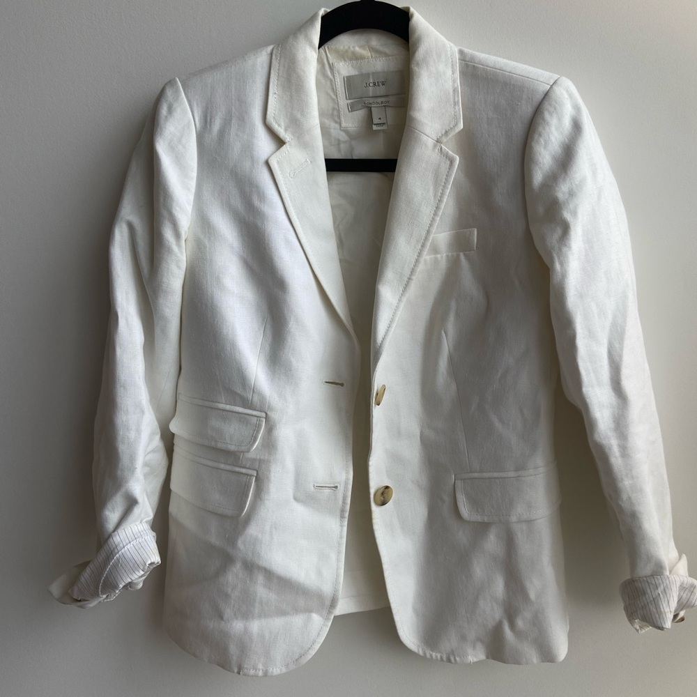 White J Crew Blazer